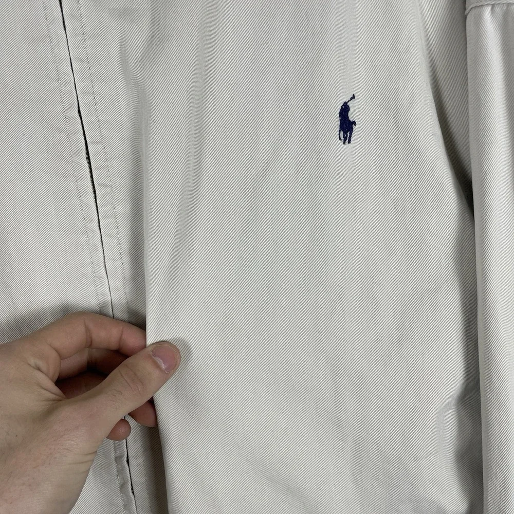 Vtg 90s Polo Ralph Lauren Harrington Bi-Swing Jacket XXL Flannel Lined Cotton